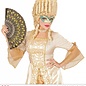 Nieuw2015-2016 Oogmaskers Venetiaans met azuur blauw en gouden glitters