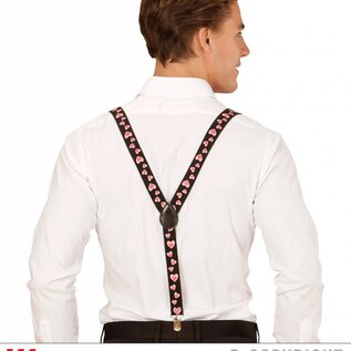 Nieuw2015-2016 Bretels met hartjes voor Valentijnsdag