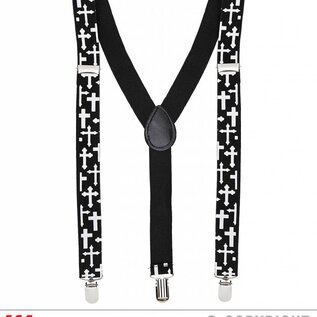 Nieuw2015-2016 Gotic bretels met kruisjes