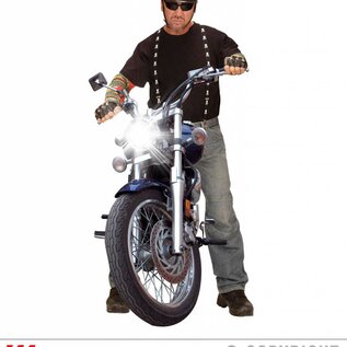 Halloween Doodskop bretels voor piraten en Halloween