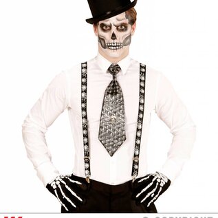 Halloween Spinnenweb bretels voor heksen en Halloween