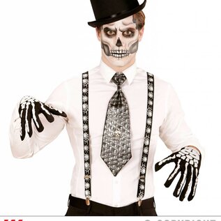 Halloween Spinnenweb bretels voor heksen en Halloween