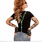 Halloween Toxic schedel bretels voor Halloween
