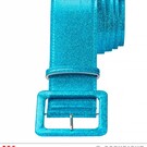 Nieuw2015-2016 Glitter showriem blauw