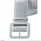 Nieuw2015-2016 Zilveren show riem