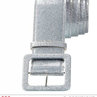 Nieuw2015-2016 Zilveren riem met glitters voor party's