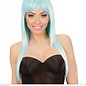 Nieuw2015-2016 Blauw met turquoise gemêleerde party pruik
