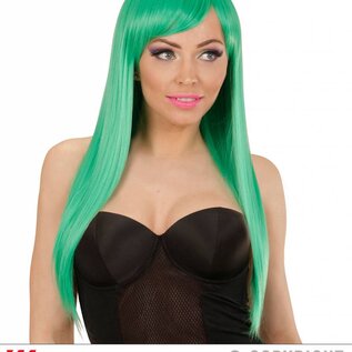 Nieuw2015-2016 Groene fashion pruiken voor party's en carnaval