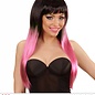 Nieuw2015-2016 Zwart roze fading pruik voor carnaval