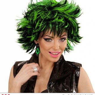Nieuw2015-2016 Coupe ravage pruik zwart groen voor carnaval