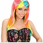Nieuw2015-2016 Bonte neon pruiken voor carnaval