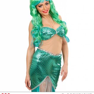 Nieuw2015-2016 Rode zeemeerminnen pruik voor bij de mermaidjurkjes