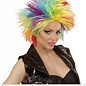 Nieuw2015-2016 Regenboog spike pruikjes voor carnaval
