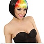 Nieuw2015-2016 Regenboog boblijn pruikjes voor carnaval