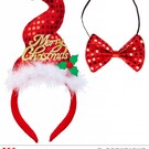 Nieuw2015-2016 Kerstmanhoedje met strikje