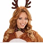Nieuw2015-2016 Rendier hoorntjes met strikje voor kerstmis