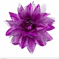 Nieuw2015-2016 Paarse bloemen haarclip met glitters voor in de feestpruik