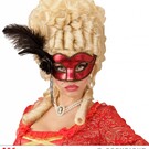Nieuw2015-2016 Rood Metallic Venetiaans oogmasker