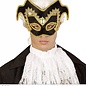 Nieuw2015-2016 Venetiaans edelman masker met gouden biesje
