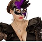 Nieuw2015-2016 Zwart Paars Venetiaans ball masker