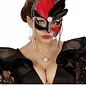 Nieuw2015-2016 Rood Zwart Venetiaans ball masker