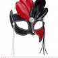 Nieuw2015-2016 Rood Zwart Venetiaans ball masker