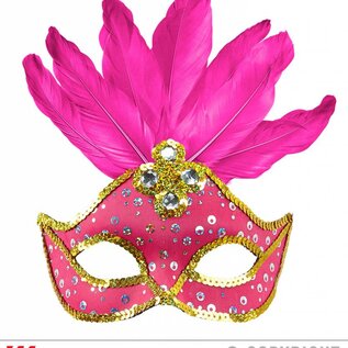 Nieuw2015-2016 Neon roze Braziliaanse maskers voor carnaval