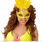 Nieuw2015-2016 Neon gele Braziliaanse maskers voor carnaval