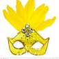 Nieuw2015-2016 Neon gele Braziliaanse maskers voor carnaval