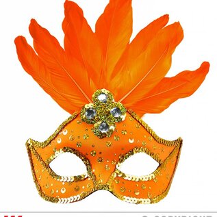 Nieuw2015-2016 Neon oranje Braziliaanse maskers voor carnaval