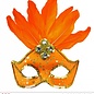 Nieuw2015-2016 Neon oranje Braziliaanse maskers voor carnaval