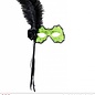 Nieuw2015-2016 Neon gele  Braziliaanse maskers met veren