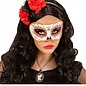 Nieuw2015-2016 Mexicaanse oogmaskers in oranje met glitters