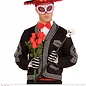 Nieuw2015-2016 Mexicaanse oogmaskers roze met zwart en glitters