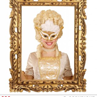 Nieuw2015-2016 Witte oogmaskers met veertjes voor carnaval