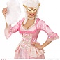 Nieuw2015-2016 Witte oogmaskers met veertjes voor carnaval