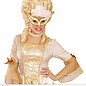 Nieuw2015-2016 Witte oogmaskers met veertjes voor carnaval