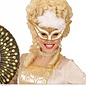 Nieuw2015-2016 Witte oogmaskers met veertjes voor carnaval