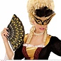 Nieuw2015-2016 Zwarte oogmaskers met veertjes voor carnaval