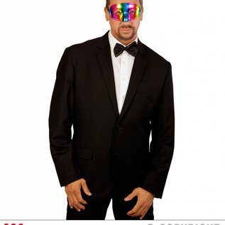 Nieuw2015-2016 Metallic kleurig regenboog oogmasker