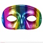 Nieuw2015-2016 Metallic kleurig regenboog oogmasker