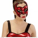 Nieuw2015-2016 Rood metallic duivelsmasker