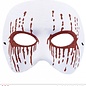 Nieuw2015-2016 Wit psychomasker met bloedende ogen voor Halloween