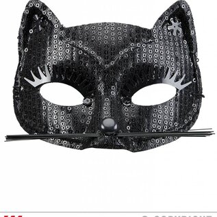 Nieuw2015-2016 Zwarte kater oogmaskers