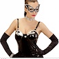 Nieuw2015-2016 Zwarte katachtige oogmaskers met steentjes
