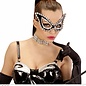 Nieuw2015-2016 Zwarte katachtige oogmaskers met steentjes