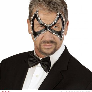 Nieuw2015-2016 Zwarte diabolo oogmaskers voor SM en carnaval