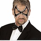 Nieuw2015-2016 Zwarte diabolo oogmaskers voor SM en carnaval