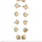 Nieuw2015-2016 Knoflook halsketting met nep knoflook