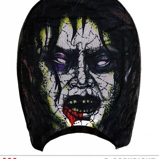 Halloween Stoffen zombiemasker